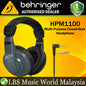 Behringer HPM1100 Multi Purpose Closed Back Studio Monitoring Headphones (HPM 1100)