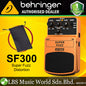 Behringer SF300 Super Fuzz Distortion Guitar Effects Pedal with Level, Fuzz, Bass, and Treble Controls (SF 300)