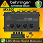 Behringer MX400 4 Channel Micromix Ultra Low Noise Line Mixer with 4 TS Input and 1 TS Output (MX 400)