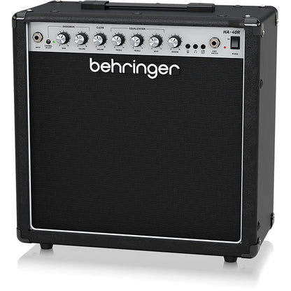 Behringer HA-40R 40 Watt Combo Amp Guitar Amplifier Speaker with VTC Tube Modeling, Reverb and 10" Bugera Speaker (HA40R HA 40R)