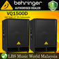 Behringer VQ1500D Professional Active 500 Watt 15" PA Subwoofer Pair (VQ 1500D VQ-1500D)