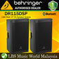 Behringer DR115DSP Active 1400 Watt 15" PA Speaker System with DSP and 2 Channel Mixer Bluetooth Pair (DR 115DSP DR-115DSP)