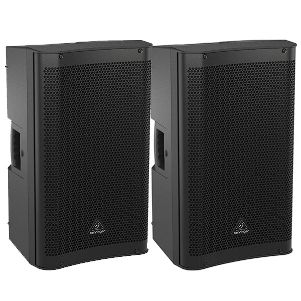 Behringer DR115DSP Active 1400 Watt 15" PA Speaker System with DSP and 2 Channel Mixer Bluetooth Pair (DR 115DSP DR-115DSP)