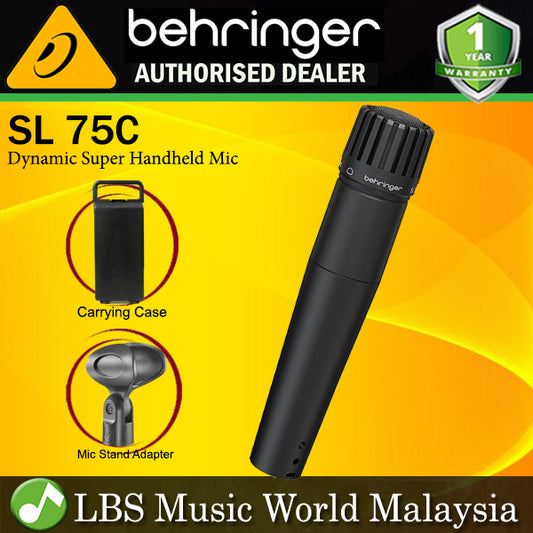 Behringer SL-75C Professional Dynamic Cardioid Microphone (SL75C SL 75C)