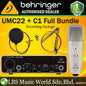 Behringer UMC22 Audiophile 2x2 USB Audio Interface with Midas Mic Preamplifier (UMC 22)