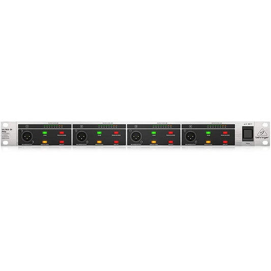 Behringer DI4000 V2 4 Channel Active Direct Box Powered DI Box with Switch (Version 2)