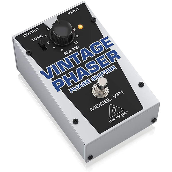 Behringer VP1 Vintage Phaser Effect Pedal for Electric Guitar