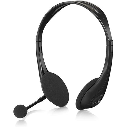 Behringer HS20 USB Stereo Headset with Swivel Microphone Headphone with Mic
