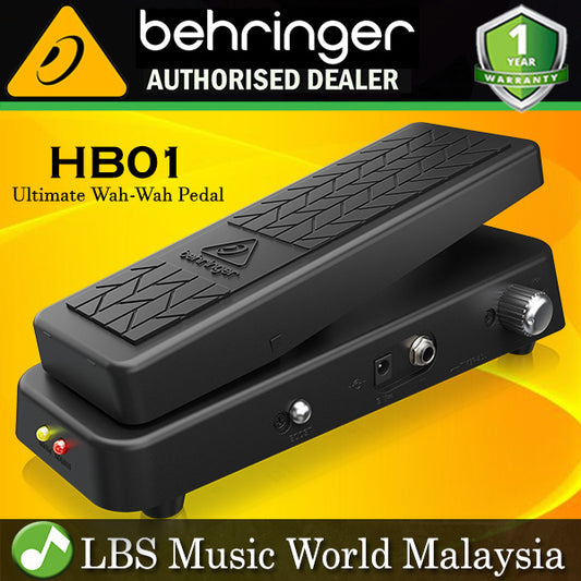 Behringer HB01 Hellbabe Optical Wah Effect Pedal with Optical Control Wah-Wah Processor (HB 01)