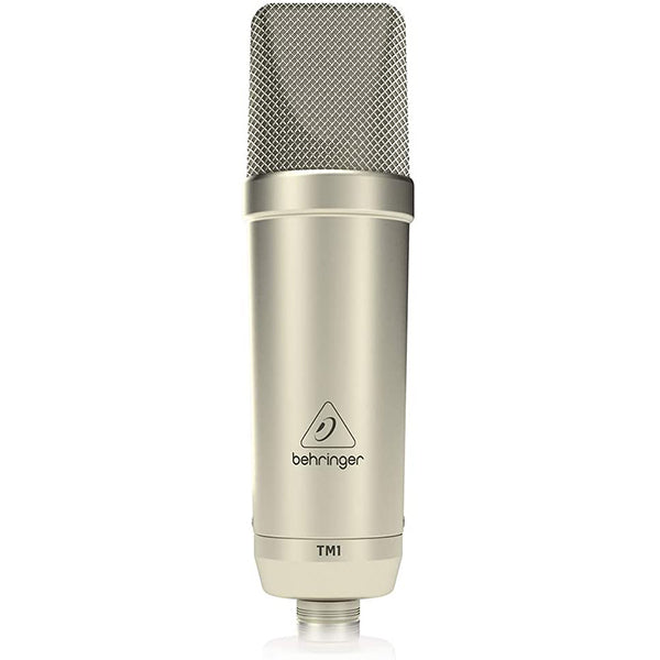 Behringer TM1 Complete Microphone Recording Package with Large diaphragm Condenser Mic, Mount Shock and Pop Filter (TM-1)