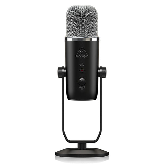 Behringer Bigfoot USB Studio Condenser Microphone with 4 Pickup Mic Patterns and Headphone Amplifier