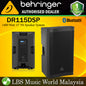 Behringer DR115DSP Active 1400 Watt 15" PA Speaker System with DSP and 2 Channel Mixer Bluetooth (DR 115DSP DR-115DSP)