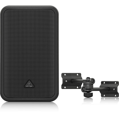Behringer CE500D Active 100 Watt Commercial Installed Sound Speaker with Wall Mount(CE 500D)