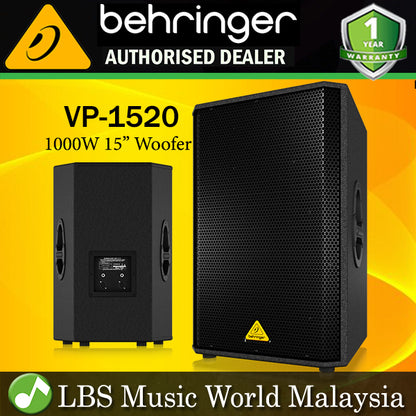 Behringer VP-1520 1000W Pasive Speaker 15"Woofer Each (VP1520  VP1520)