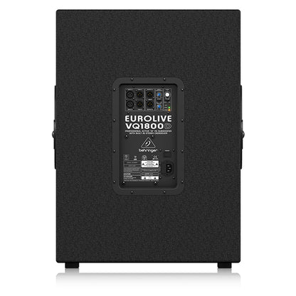 Behringer VQ1800D Professional Active 500 Watt 18" PA Subwoofer (VQ 1800D VQ-1800D)