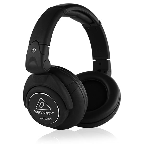 Behringer HPX-6000 Professional DJ Closed Circumaural Headphones (HPX6000 HPX 6000)