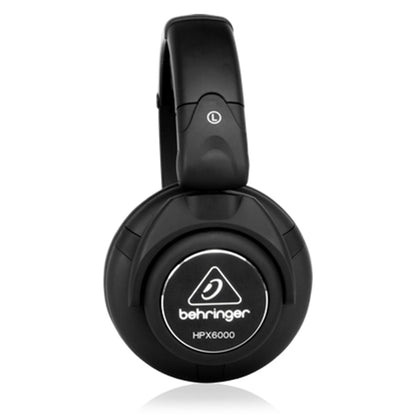 Behringer HPX-6000 Professional DJ Closed Circumaural Headphones (HPX6000 HPX 6000)