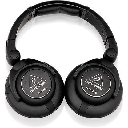 Behringer HPX-6000 Professional DJ Closed Circumaural Headphones (HPX6000 HPX 6000)