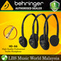 Behringer HO-66 3 Multipack Wide Frequency Stereo Headphones Black (HO66 HO 66)