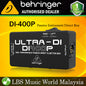 Behringer DI-400P High Performance Passive Instrument Direct Box (DI400P DI 400P)