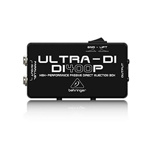 Behringer DI-400P High Performance Passive Instrument Direct Box (DI400P DI 400P)