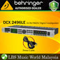 Behringer DCX-2496LE Ultra High Precision Digital 24 Bit 96 kHz Loudspeaker Management System (DCX2496LE DCX 2496LE)