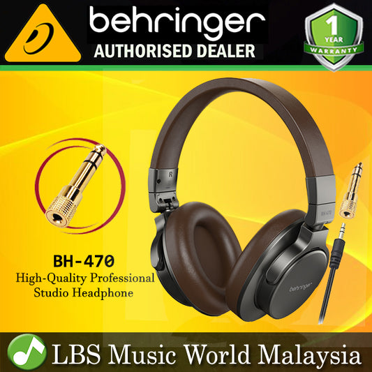 Behringer BH-470 Studio Monitoring Headphone (BH470 BH 470)
