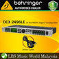 Behringer DCX-2496 Professional Ultra High Precision Digital 24 Bit 96 kHz Loudspeaker Management System (DCX2496 DCX 2496)