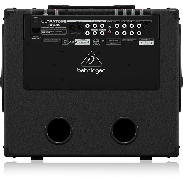 Behringer KXD-15 600W 4 Channel Ultratone Keyboard Amplifier Amp Speaker (KXD15 KXD 15)