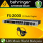 Behringer Virtualizer 3D FX-2000 High Performance 3D Multi Engine Effects Processor (FX2000 FX 2000)