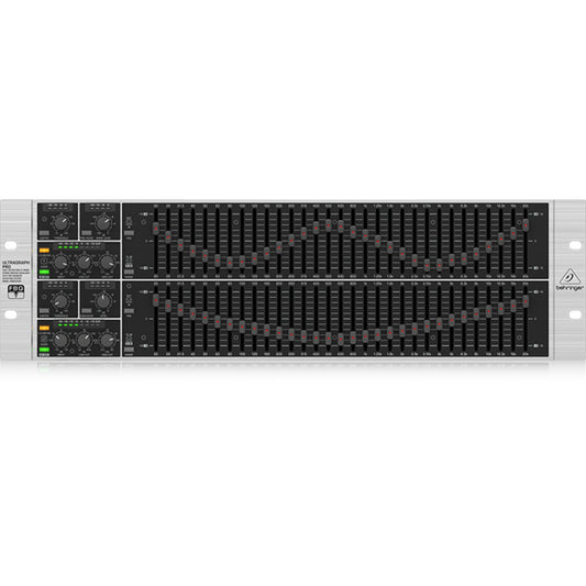 Behringer FBQ-6200HD 2 High Definiton 31 Band Stereo Graphic Equalizer with FBQ (FBQ6200HD FBQ 6200HD FBQ6200 HD FBQ-6200)