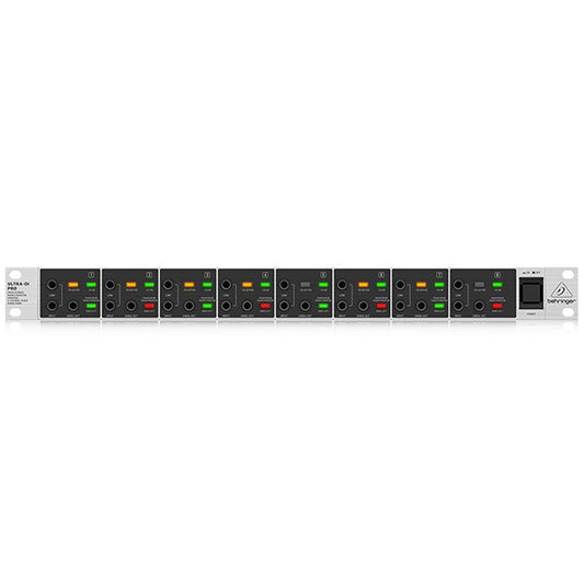 Behringer DI800-V2 Professional Phantom Powered 8 Channel Ultra-DI DI Pro Box (DI800V2 DI-800 DI800 V2)
