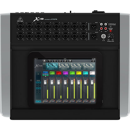 Behringer X-18 Digital Mixer With 18 Channel Preamp and Audio Interface (X18 X 18)