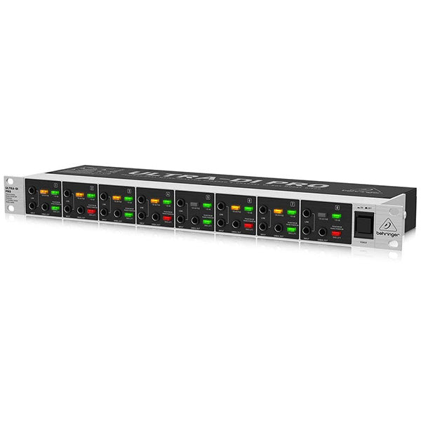 Behringer DI800-V2 Professional Phantom Powered 8 Channel Ultra-DI DI Pro Box (DI800V2 DI-800 DI800 V2)