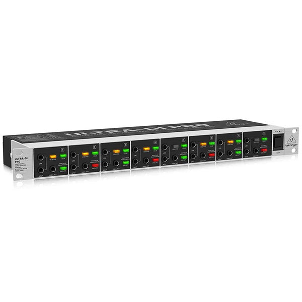 Behringer DI800-V2 Professional Phantom Powered 8 Channel Ultra-DI DI Pro Box (DI800V2 DI-800 DI800 V2)