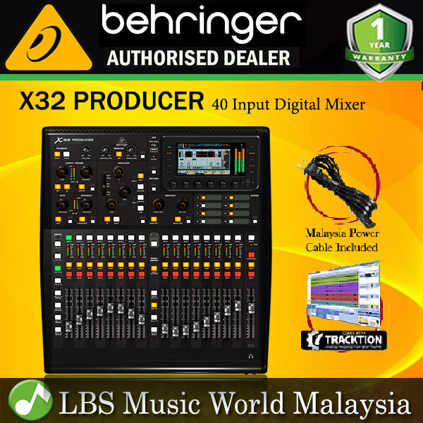 BEHRINGER X-32PRODUCER Digital Mixer 40 Input Preamp (X32 X 32 X32PRODUCER X 32 PRODUCER)