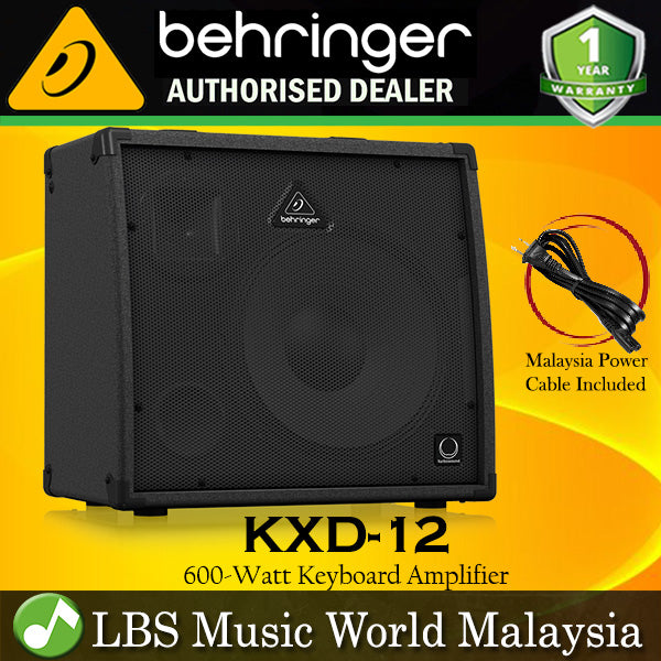 Behringer KXD-12 600W Ultratone 4 Channel Keyboard Amplifier Amp (KXD12 KXD 12)