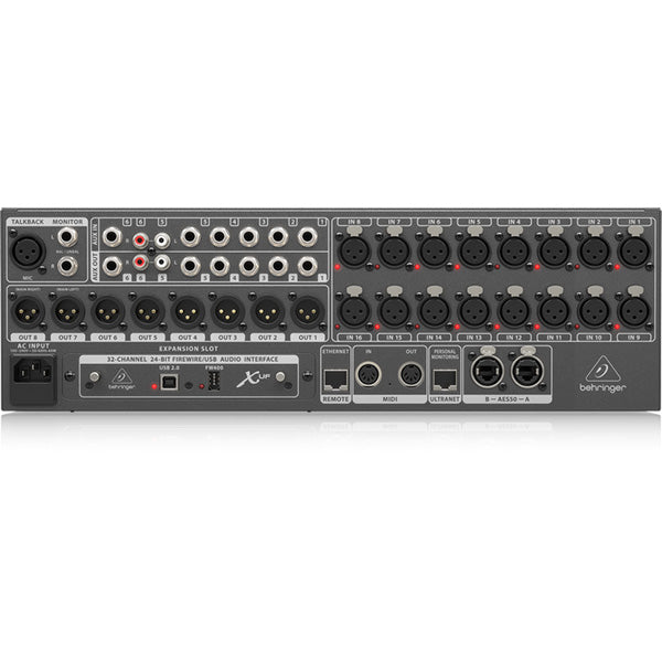 Behringer X-32 RACK Digital Mixer With 40 Input Preamp  (X32 X 32 X32RACK X 32RACK)
