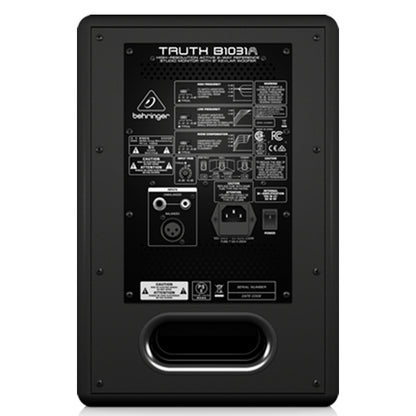 Behringer B-1031A 70W + 33W Active 2 Way Studio Monitor Speaker with 8" Kevlar woofer Pair (B1031A B1031 A)