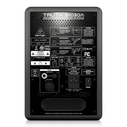 Behringer B-1030A 35W + 15W Active 2 Way Studio Monitor Speaker with 5.25" Kevlar Woofer Pair (B1030A B1030 A)