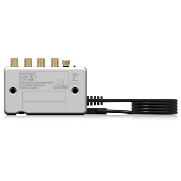 Behringer UFO-202 High-quality USB Audio Interface with Built-in Phono Preamp and Massive Software Package(UFO202 UFO 202)