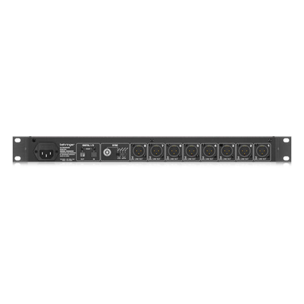 Behringer ADA-8200 8 in 8 Out ADAT Interface with MIDAS designed Mic Preamplifiers (ADA8200 ADA 8200)