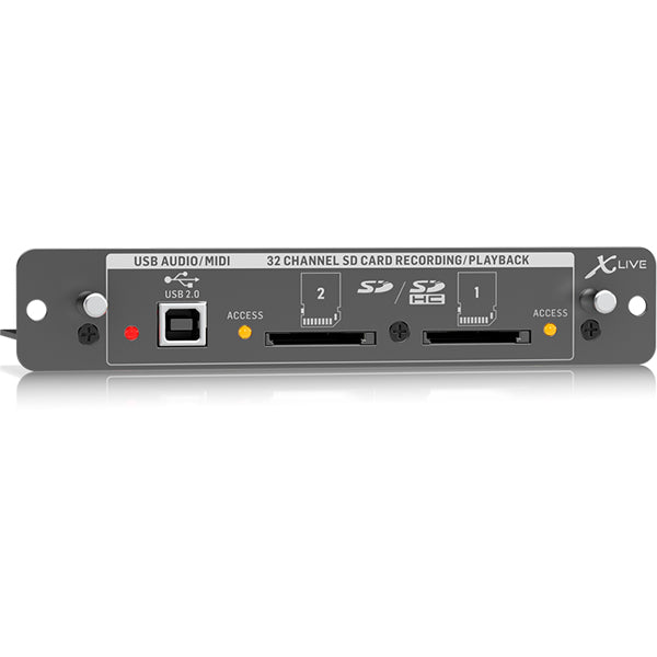 Behringer X-LIVE 32 Channel Live Recording on SD and USB Audio Interface (XLIVE X LIVE)