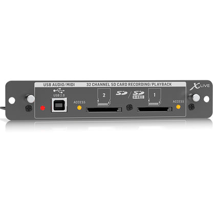 Behringer X-LIVE 32 Channel Live Recording on SD and USB Audio Interface (XLIVE X LIVE)