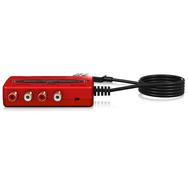 Behringer UCA-222 Ultra Low Latency 2 In 2 Out USB Audio Interface (UCA222 UCA 222)