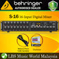 Behringer S-16 Digital Snake I/O Box with 16 Mic Inputs 8 Outputs AES50 and KLARK TEKNIK SuperMAC (S16 S 16)