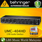 Behringer UMC-404HD 4 X 4 USB Audio MIDI interface with MIDAS Mic Preamp (UMC404HD UMC404)