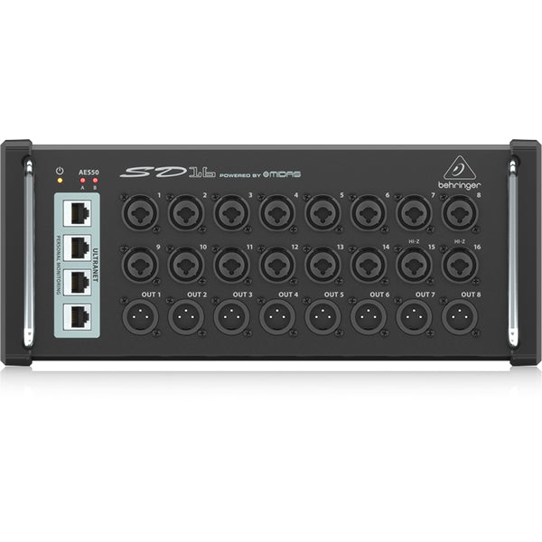 Behringer SD-16 Digital Snake I/O Box with 16 Mic Inputs 8 Outputs with AES50 and MIDAS (SD16 SD 16)