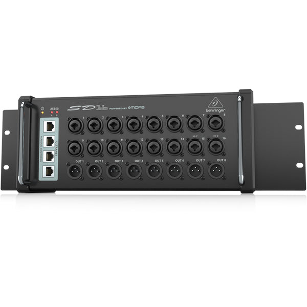 Behringer SD-16 Digital Snake I/O Box with 16 Mic Inputs 8 Outputs with AES50 and MIDAS (SD16 SD 16)