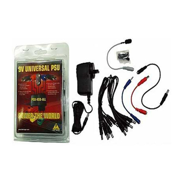 Behringer PSU-HSB-ALL All Country DC 9V Power Adapter with Daisy Chain Connector (PSU HSB ALL)